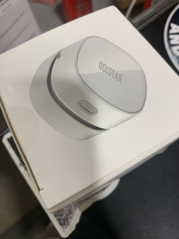 Photo 1 of ODISTAR Desktop Vacuum Cleaner,Mini Table dust Sweeper Energy Saving with auto Power-Off Function,High Endurance up to 400 mins,Cordless&360º Rotatable for Keyboard/Home/Office (White USB Charging)