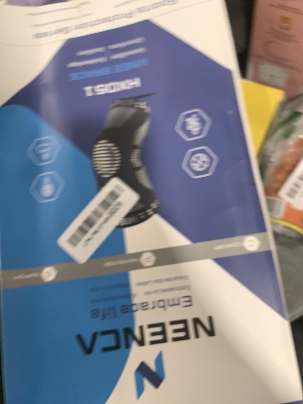Photo 1 of NEENCA Professional Knee Brace for Pain Relief, Medical Knee Support with Patella Pad & Side Stabilizers, Compression Knee Sleeve for Meniscus Tear, ACL, Joint Pain, Runner, Workout - FSA/HSA Eligible