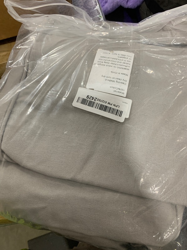 Photo 1 of The Ektorp Jennylund Cover Replacement is Custom Made Compatible for IKEA Jennylund Chair. an Armchair Sofa Slipcover Replacement (Cotton Light Gray)