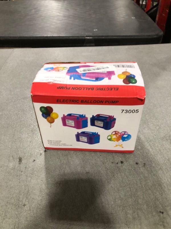 Photo 1 of Balloon Pump Electric, 110V 600W Balloon Blower Inflator Dual Nozzle Air Pump Balloons Inflator for Decoration, Party, Sport,Gifts:2 Balloon Tying Tools