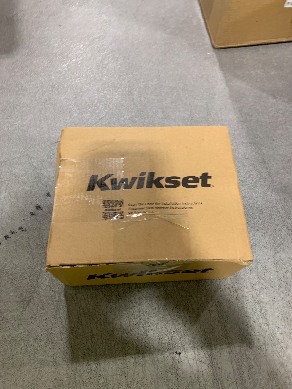 Photo 1 of Kwikset Casey Interior Privacy Door Handle with Lock, Door Lever For Bathroom and Bedroom, Matte Black Reversible Keyless Turn Lock, with Microban Protection
