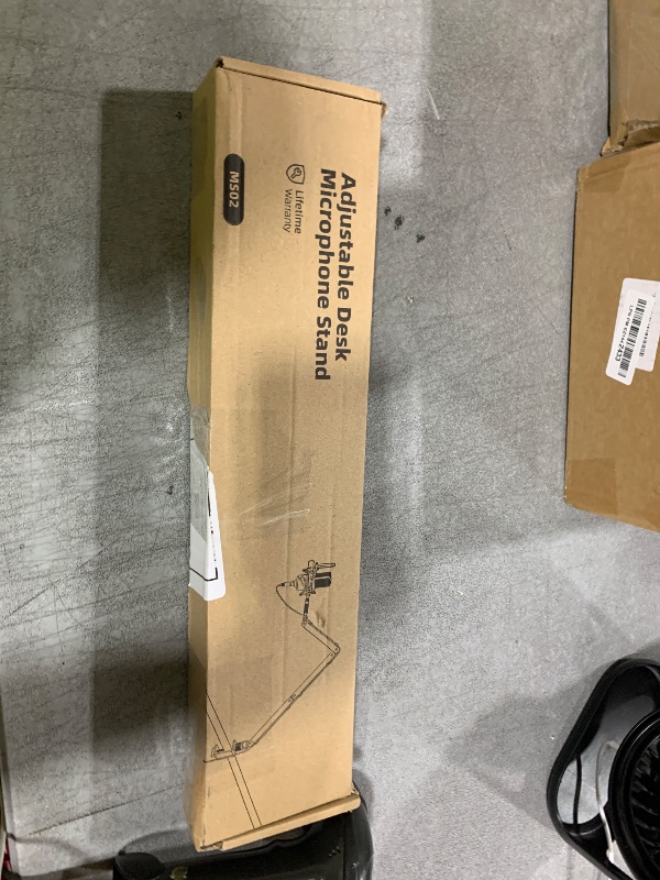 Photo 1 of TODI Mic Arm, Microphone Arm Rotatable for Light Mics with 2 Interfaces, Desk Mic Arm for Light Mics Bear 3LB, Mic Stand Boom Arm for Saving Space with Cable Management with 3/8'' 5/8'' Interface