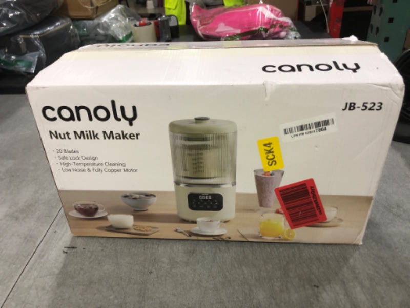 Photo 1 of 58oz Nut Milk Maker, Automatic Soy Milk Maker for Homemade Oat, Juicer, Tea, Milkshakes, Rice Paste