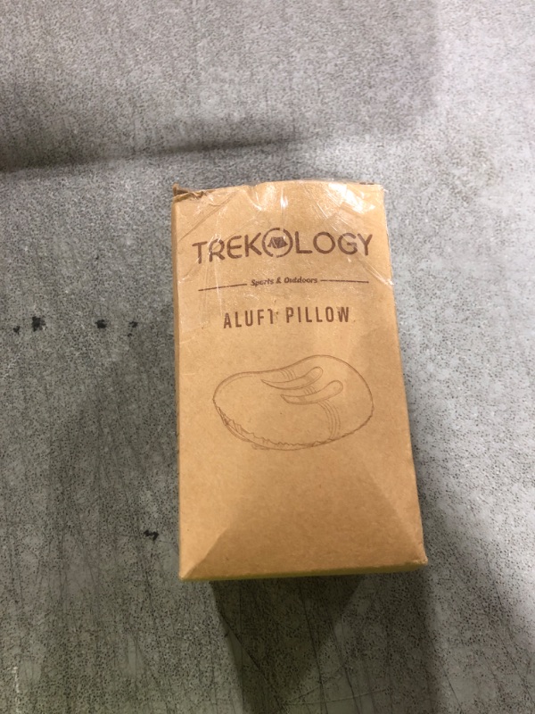 Photo 1 of TREKOLOGY Ultralight Inflatable Camping Travel Pillow - ALUFT 2.0 Compressible, Compact, Comfortable, Ergonomic Inflating Pillows for Neck & Lumbar Support While Camp, Hiking, Backpacking