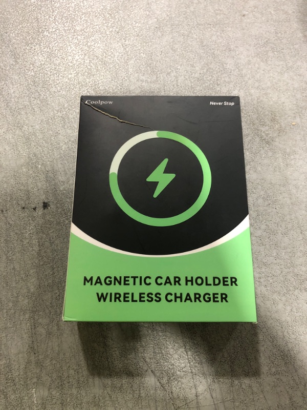 Photo 1 of Coolpow for Magsafe Car Mount Charger?100% Stable? 15W Magsafe Car Charger Magnetic Phone Holders for Your Car Accessories for Women Men Car Phone Holder Wireless Car Charger for iPhone 16 Pro Max 15