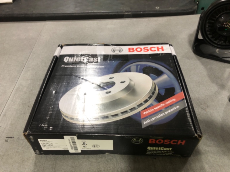 Photo 1 of BOSCH 50011501 QuietCast Premium Disc Brake Rotor - Compatible with Select Lexus RX350, RX450h; Toyota Highlander, Sienna; REAR - Single