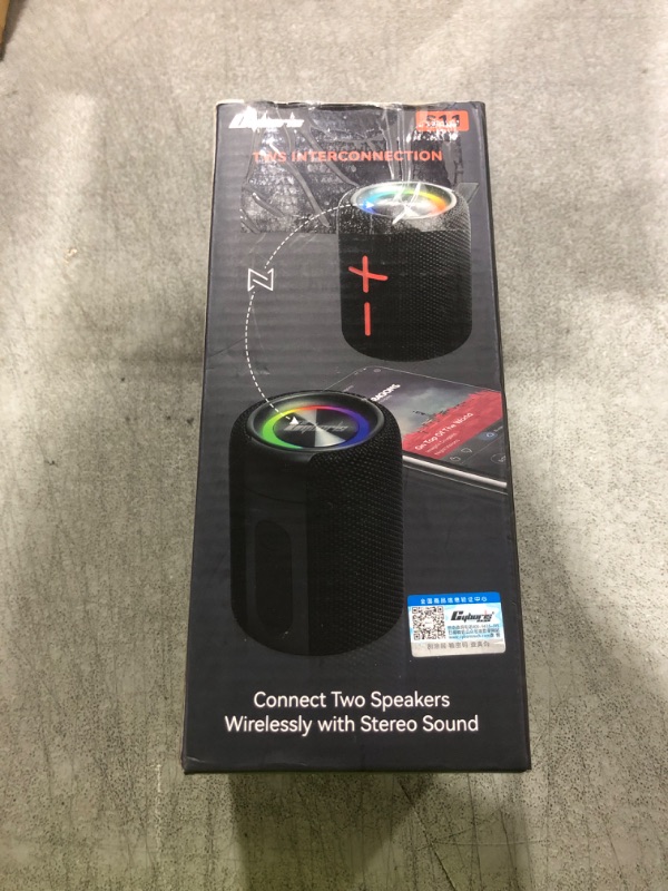 Photo 1 of 2 in 1 Magnetic Dual Splittable Bluetooth Speaker, IPX6 Waterproof Split Portable Wireless Speaker with 20W Loud Stereo Sound ,Bluetooth V5.3, 24H Playtime, Multiple pairing for Home,Outdoor or Travel