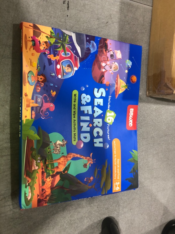 Photo 1 of Search and Find Activity Books for Kids Ages 3-5, Toddler Travel Games Toys for Car Airplane, Road Trip Activities for Kids Games 4-8, Preschool Learning Activities, Educational Seek Birthday Gifts