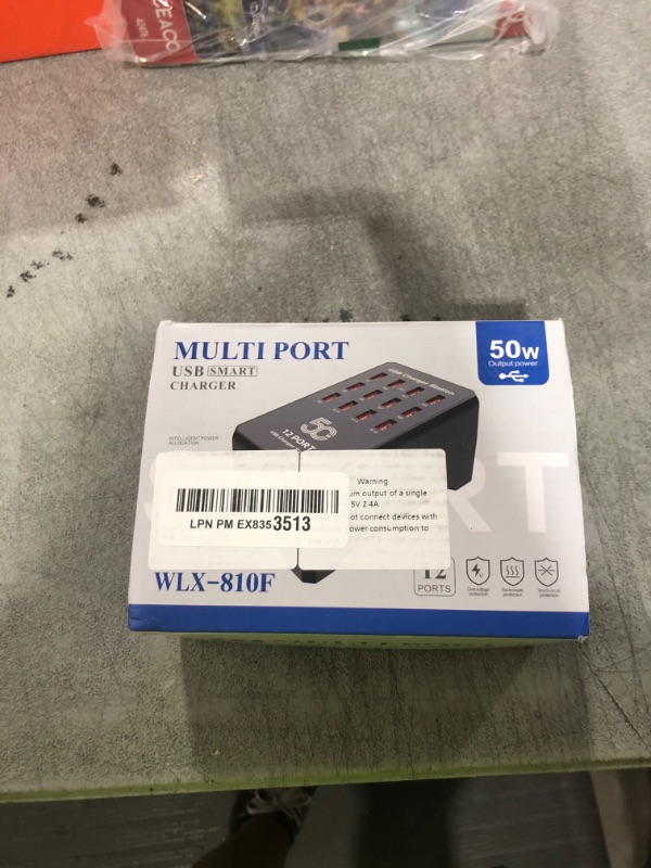Photo 1 of MaxLax 20-Port USB Charger Station, 100W/20A, Compatible with Smartphones, Tablets, and Other USB Devices