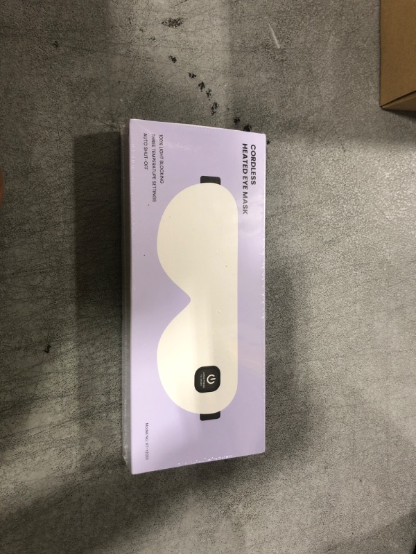 Photo 1 of Heated Eye Mask - Cordless Eye Mask for Dry Eyes, Eye Relief, Improved Sleep, Washable Eye Heating pad for Travel and with Replaceable Shell