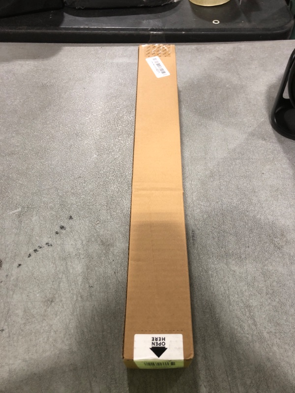 Photo 1 of Ivilon Tension Curtain Rod - Spring Tension Rod for Windows or Shower, 24 to 36 Inch. Satin Nickel