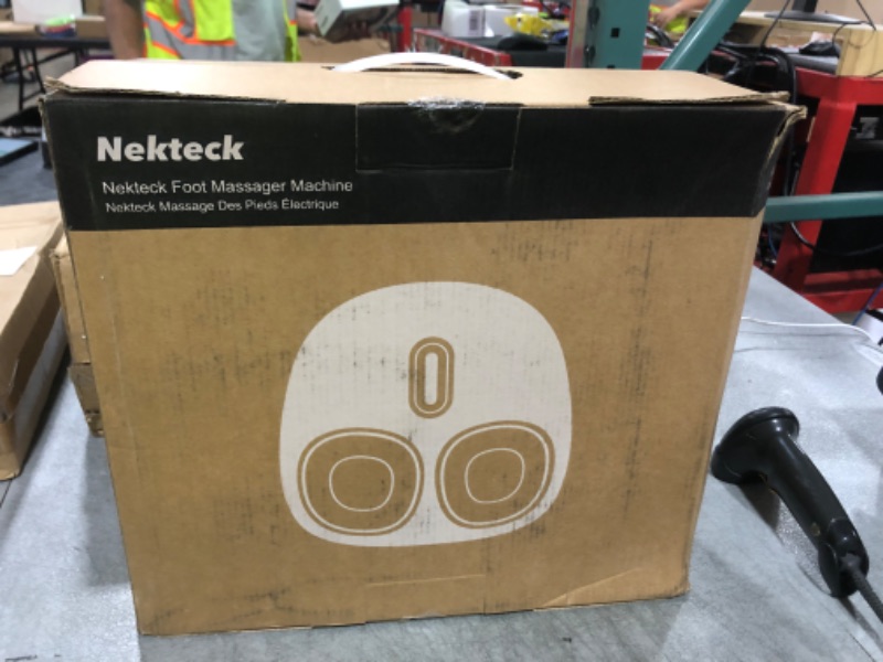 Photo 1 of Nekteck Shiatsu Foot Massager with Heat, Deep Kneading Therapy Air Compression, Feet Massage Improve Blood Circulation Foot Wellness Soothing Pain Relief, Relax for Home Office Use