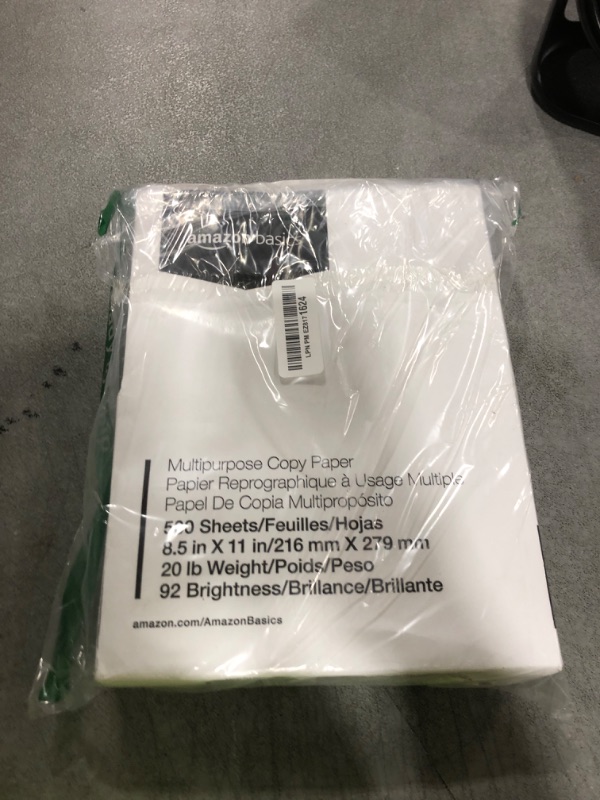 Photo 1 of Amazon Basics Multipurpose Copy Printer Paper
