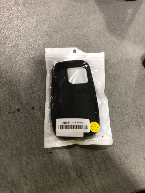 Photo 1 of Replacement Rubber Outer Skin Shell Compatible with iPhone 14 Pro Otterbox Defender Series Case (Black)