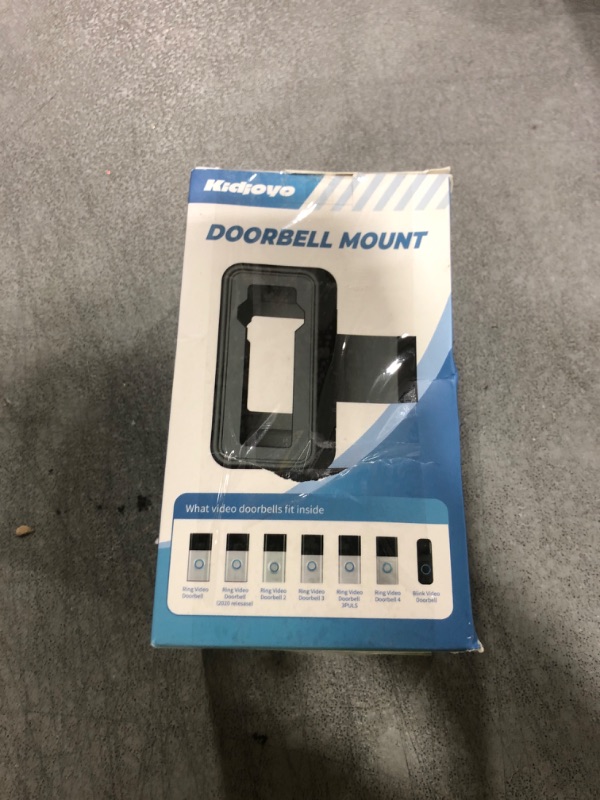 Photo 1 of Anti-Theft Video Doorbell Mount - No-Drill Solution for Apartment Doors, Ideal for Renters and Home Offices, Compatible with Most Video Doorbells