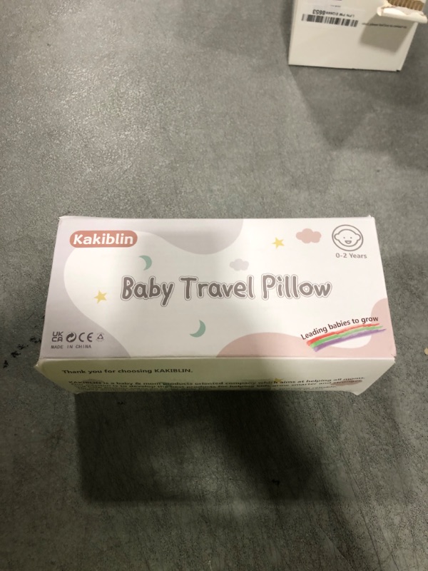 Photo 1 of KAKIBLIN Baby Neck Pillow, Upgraded Baby Support Pillow for Head and Neck, Babies Head Pillow for Car Seat,Pushchair,Travel(Yellow Fox)