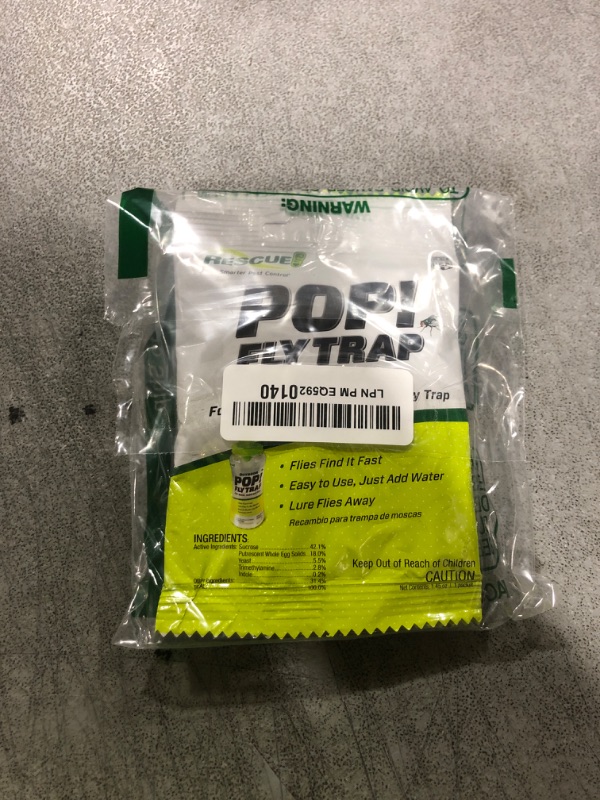 Photo 1 of RESCUE! POP! Fly Trap Bait Refill – Outdoor Use – 6 Pack