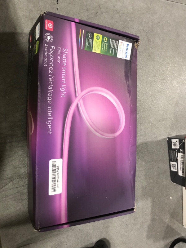 Photo 1 of Philips Hue White & Color Ambiance Outdoor LightStrip 5m/16ft (Requires Hue Hub, Works with Amazon Alexa Apple HomeKit and Google Assistant) (530931)