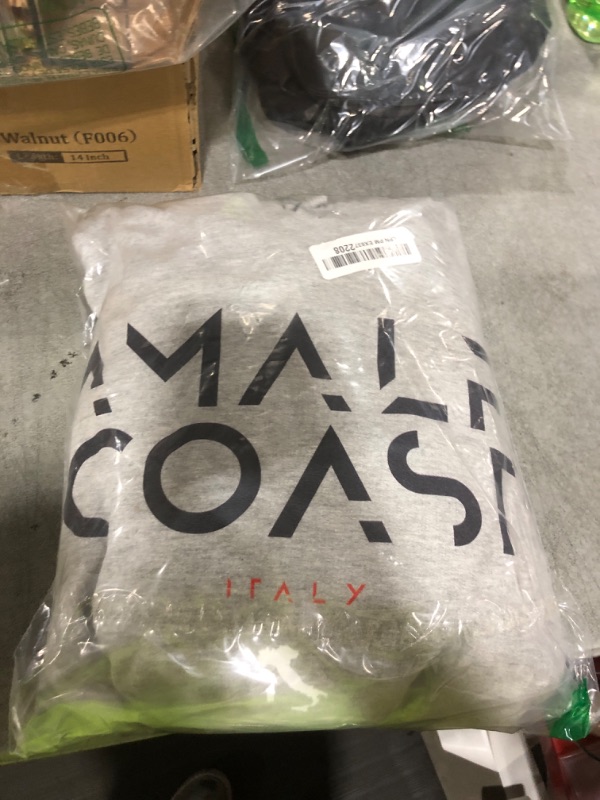 Photo 1 of *COLOR GREY* Amalfi Coast Italy Pullover Hoodie (SIZE UNKNOWN)
