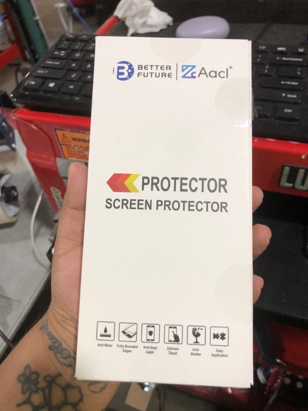 Photo 1 of AACL [3+2 Pack] For Galaxy S22 Screen Protector & Camera Lens Protector for Samsung Galaxy S22 5G, 6.1 Inch, 7H Hybrid Film[Fingerprint Unlock][Anti-Scratch]