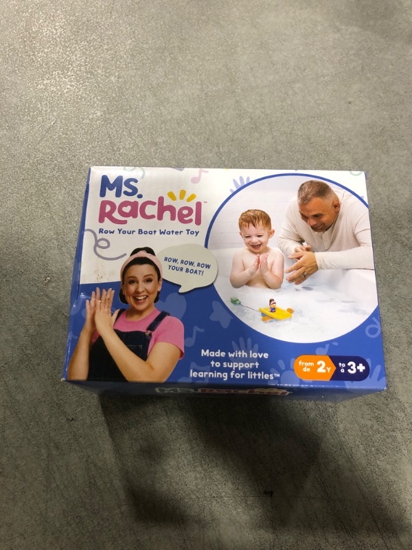 Photo 1 of Ms. Rachel Official Row Your Boat Water Toy, Educational Bath Toys & Toddler Toys for Girls & Boys Ages 2-3+ Years