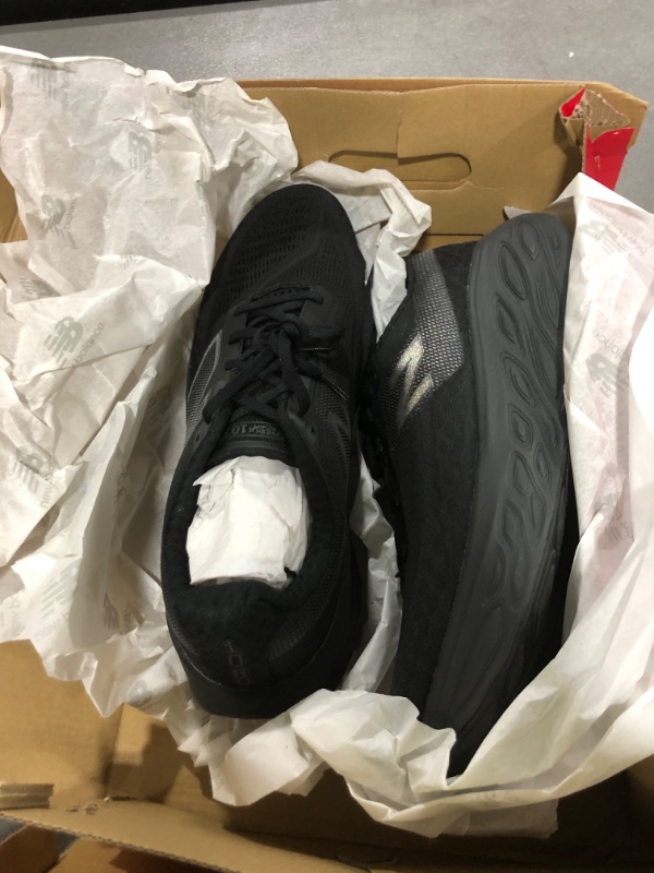 Photo 1 of New Balance Men's Fresh Foam X 1080 V14 Running Shoe, Black/Black Metallic/Phantom, 12.5