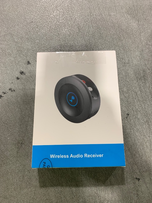 Photo 1 of Bluetooth 5.2 Receiver for Home Stereo AUX Adapter for HiFi Music Streaming, Wired Speakers, with AUX 3.5mm/RCA, Long Range,Low Latency and HD Audio