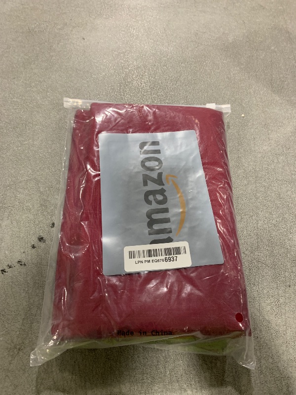 Photo 1 of Softalker Rectangle Tablecloth, Waterproof & Stain Resistant Table Cloths Wrinkle Free Fabric Washable 210GSM Polyester Table Cover for Dining/Party/Outdoor - 60 x 84 inch,Burgundy