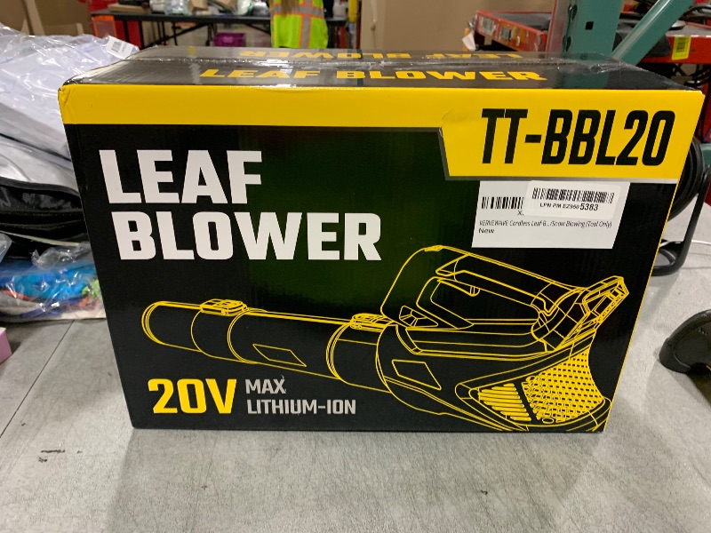 Photo 1 of VERVEWAVE Cordless Leaf Blower for Dewalt 20V Max Battery (No Battery), Electric Blower Cordless Up to 500CFM with 5-Speed Mode, Powerful Leaf Blower for Lawn Care Dust/Snow Blowing (Tool Only)