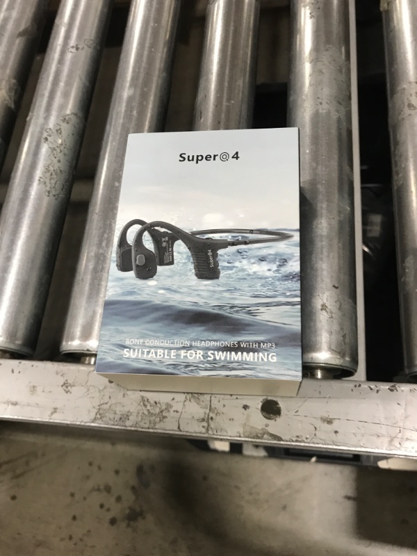 Photo 1 of MASTJUST Swimming Headphones Bone Conduction Headphones: IPX8 Waterproof Bluetooth 5.3 Open Ear Headset with 32G Music Player Wireless Sports Underwater Earphones, 12hrs Playtime, 28g Lightweight