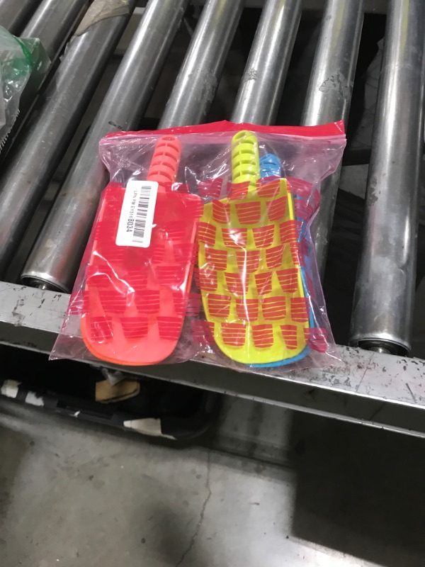 Photo 1 of 4E's Novelty 4 Pack Beach Shovels 8 Inch, Heavy Duty Plastic Sand Shovel for Kids, - Great for Planting Gardening Shovels for Toddlers, Outdoor Digging Sandbox Toys, Easter Basket Stuffers