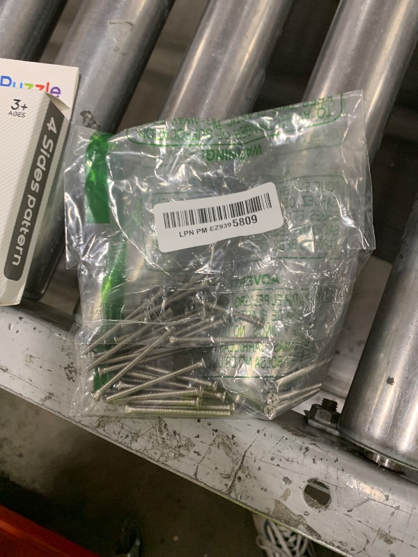 Photo 1 of Ripeng 30 Pieces Extra Long Outlet Screws Machine Long Electrical Outlet Screws Device Mounting Electrical Extender for Fix Wonky (6-32 x 2 Inches)