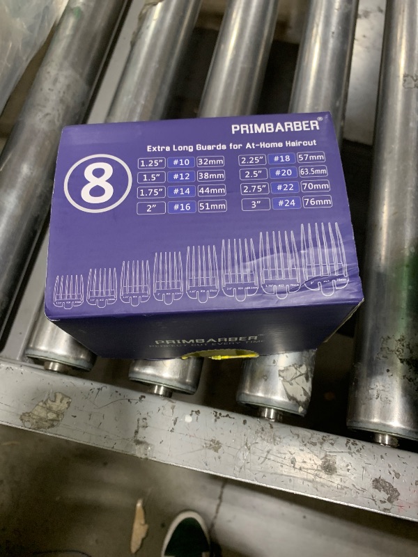 Photo 1 of Professional Hair Clipper Combs Guides, Hair Clipper Guards 1.25” 1.5” 1.75” 2” 2.25” 2.5” 2.75” 3”, Mega NO.24 NO.22 NO.20 NO.18 NO.16 NO.14 NO.12 NO.10 fits for Most Wahl Clippers (Blue)
