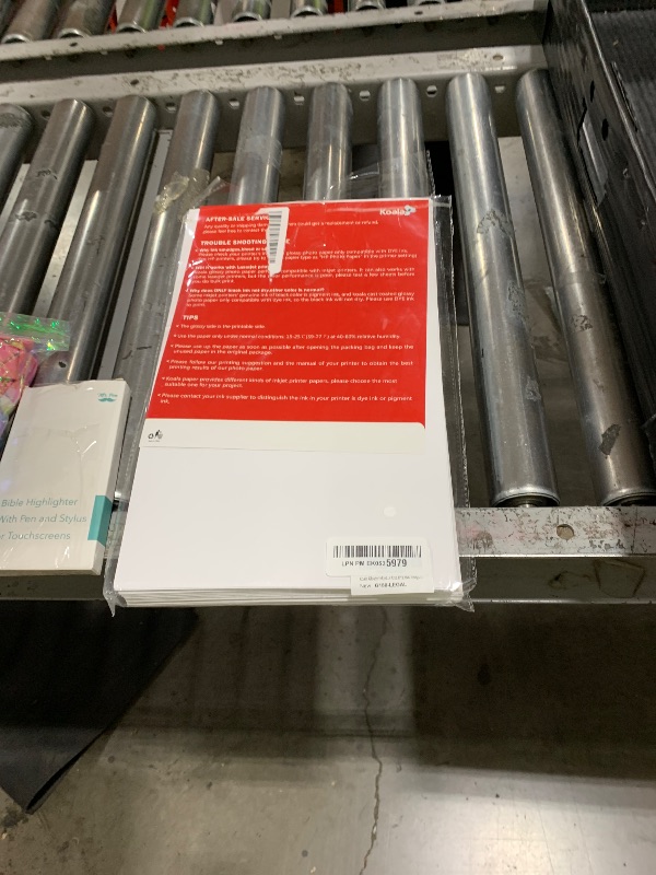 Photo 1 of Koala Glossy Inkjet Photo Paper 8.5X14 Inches 48lb 100 Sheets Professional Glossy Photographic Paper Compatible with Inkjet Printer Use DYE INK 180gsm Legal Size
