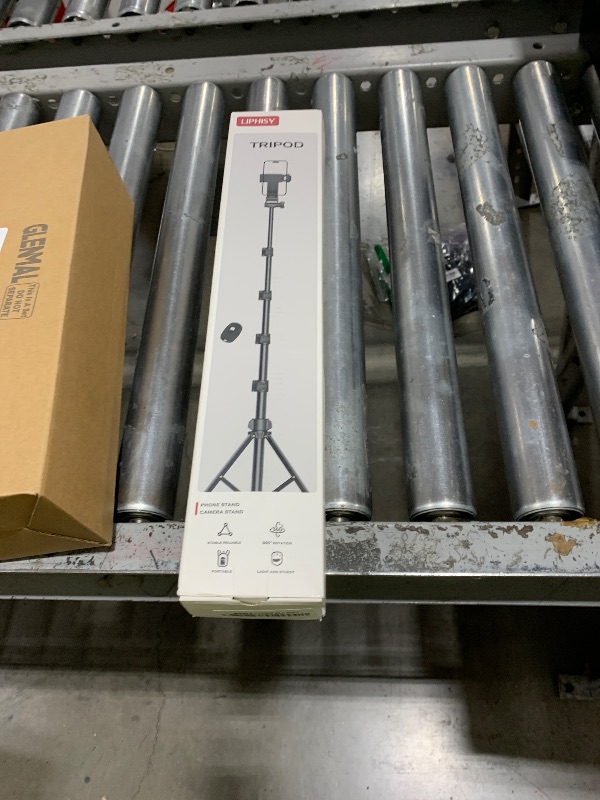 Photo 1 of Liphisy 64” Tripod for Cell Phone & Camera, Phone Tripod with Remote and Phone Holder, Sturdy & Stable Height Adjustable Multi-Angle Shot Selfie Stick Tripod for Video Recording