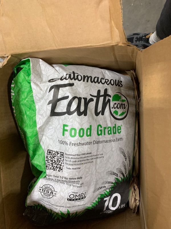 Photo 1 of DiatomaceousEarth 10 LBS Food Grade Diatomaceous Earth - 100% Organic All Natural Diamateous Powder - Diametaceous for humans is Safe Around Children, mc01