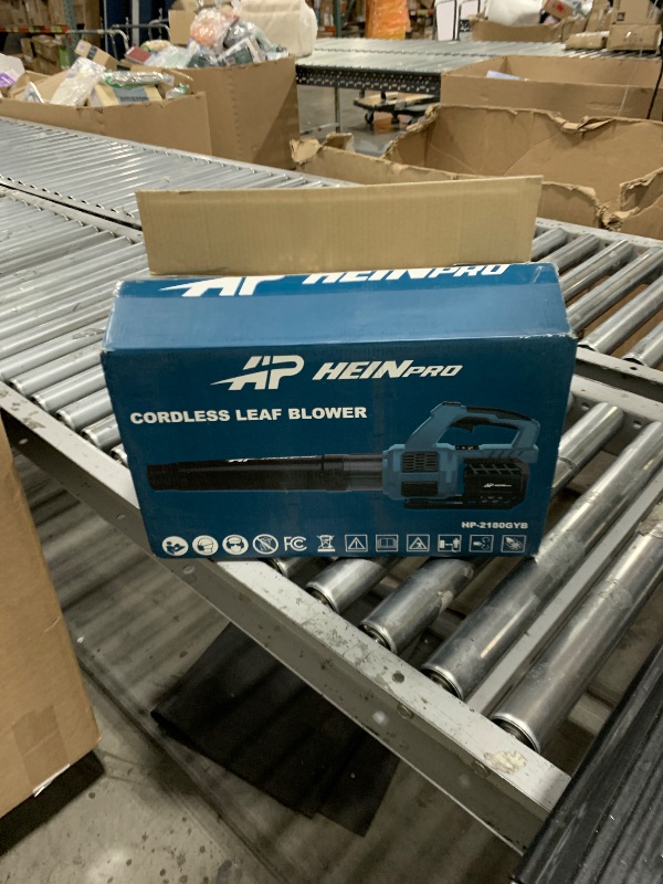 Photo 1 of HEINRPO Cordless Leaf Blower Compatible with Makita 18V Battery (Bare Tool) 400CFM Electric Leaf Blower Cordless, Variable Speed, Turbo Mode, Handheld Battery Powered Leaf blowers for Lawn Care