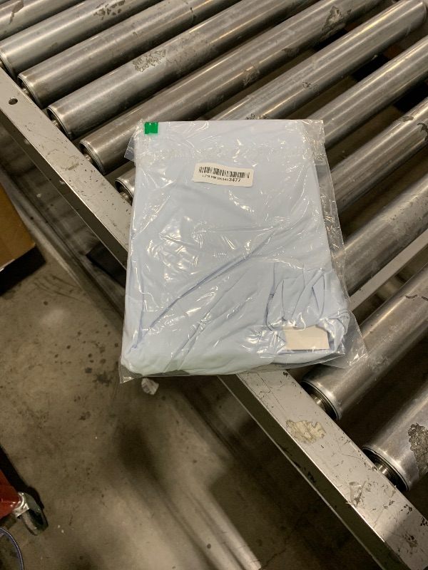 Photo 1 of HOMBYS Cooling Bed Wedge Pillow Cover Q-max 0.4 Cool Pillowcases Super Soft & Skin-Friendly with Zipper Design, Removable & Machine Washable Pillowcase, (Light Blue, 25"x25"x8.5")