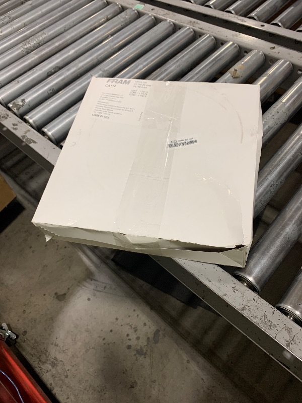 Photo 1 of FRAM Extra Guard Engine Air Filter Replacement, Easy Install w/Advanced Engine Protection and Optimal Performance, CA114 for Select Ford and Mercury Vehicles