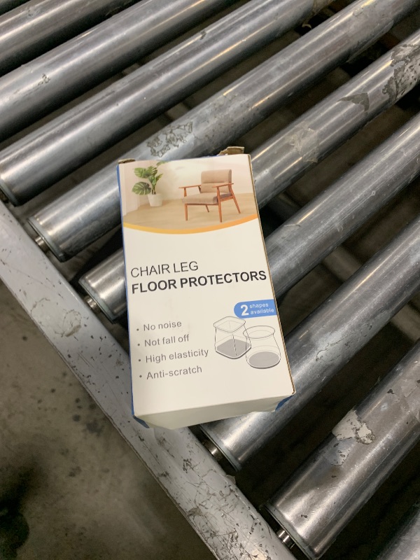 Photo 1 of 24 Pcs Chair Leg Floor Protectors for Hardwood Floors Silicone Covers to Protect Wood Tile Floors Felt Pads Furniture Leg Caps Non Slip Reduce Noise (Fit:1.3"-2")