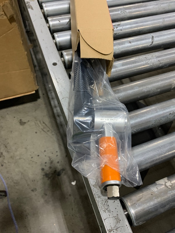Photo 1 of Air Belt Sander 3/4" x 20-1/2" Belt Size Pneumatic Tool with 12pc Belts (#40, #60, #80 & #120), Good for Deburring, Sanding and Finishing (3/4" x 20-1/2" Sander)
