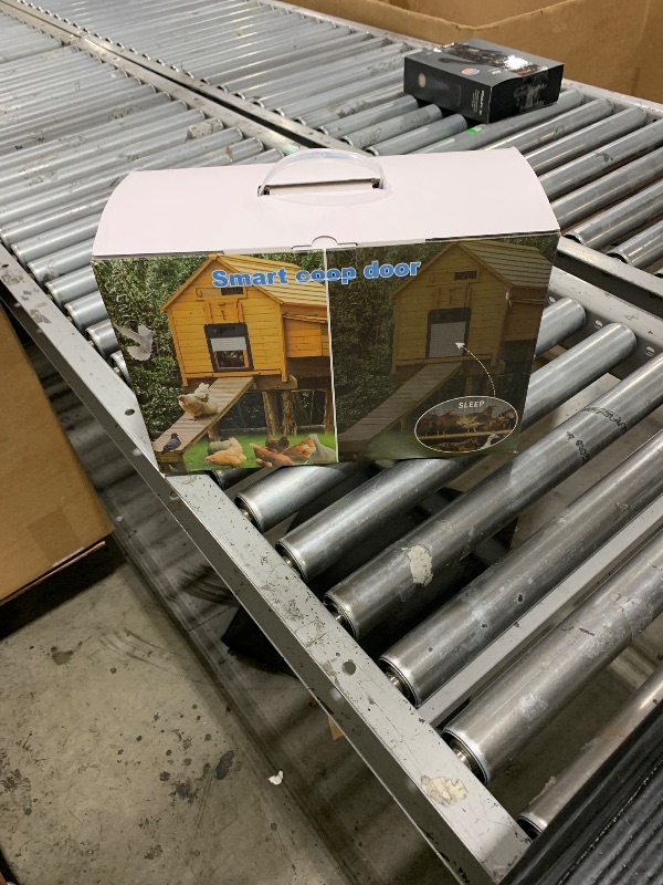 Photo 1 of Automatic Chicken Coop Door WiFi with HD Camera, Talkback Function, APP & Remote Control, Timer, Anti-Trap Sensor and Alarm Drive, 5000mAh Battery Solar Powered Auto Chicken Door
