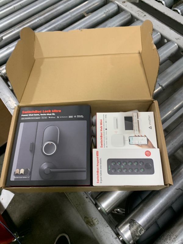 Photo 1 of Smart Lock Ultra with Keypad,Fingerprint Door Lock, App Remote Control, Built-in WiFi Keypad Deadbolt, Auto Unlock, Waterproof&Easy Install,Supports Alexa and Google (Lock Ultra Touch Combo)