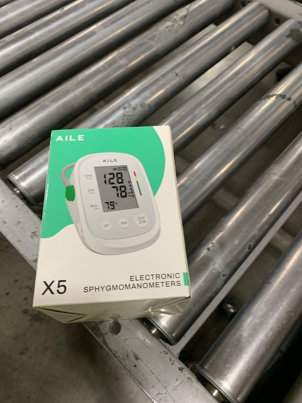 Photo 1 of Blood Pressure Monitor, AILE Blood Pressure Machine Upper Arm Large Cuff(8.7"-16.5"), High Automatic Blood Pressure Monitors Cuff for Home Use, (BP) Manual Arm Blood Pressure Monitors, 2 * 99 Memory