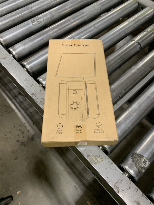 Photo 1 of QIBOX Solar Charger Compatible with Ring Video Doorbell (2020 Release), 2.9W Waterproof Continuously Solar Panel, Only for Micro USB Port Adjustable Panel