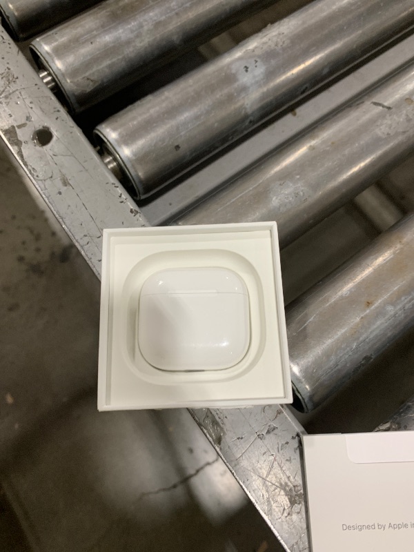 Photo 1 of Apple AirPods 4 Wireless Earbuds, Bluetooth Headphones, with Active Noise Cancellation, Adaptive Audio, Transparency Mode, Personalized Spatial Audio, USB-C Charging Case, Wireless Charging, H2 Chip