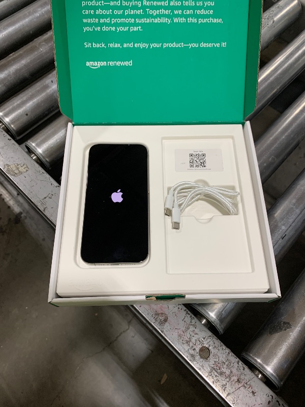 Photo 1 of Apple iPhone 15 Pro, 256GB, Natural Titanium - Unlocked (Renewed Premium)