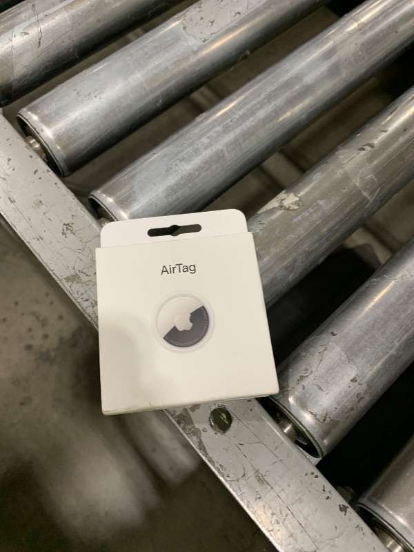 Photo 1 of Apple AirTag. Keep Track of and find Your Keys, Wallet, Luggage, Backpack, and More. Simple one-tap Set up with iPhone or iPad
