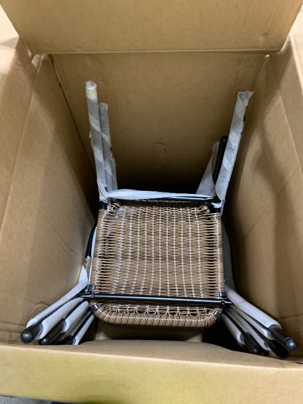 Photo 1 of set of 4 dining chairs 