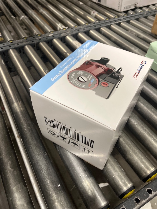Photo 1 of ZeroPone Recirculating Pump, 93W Water Circulator Circulating Pump NPT 3/4" w/NPT 1/2" Adapter, 15-6C 3-speed Control Recirculation for Electric Water Heater System